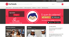 Desktop Screenshot of cruzvermella.org